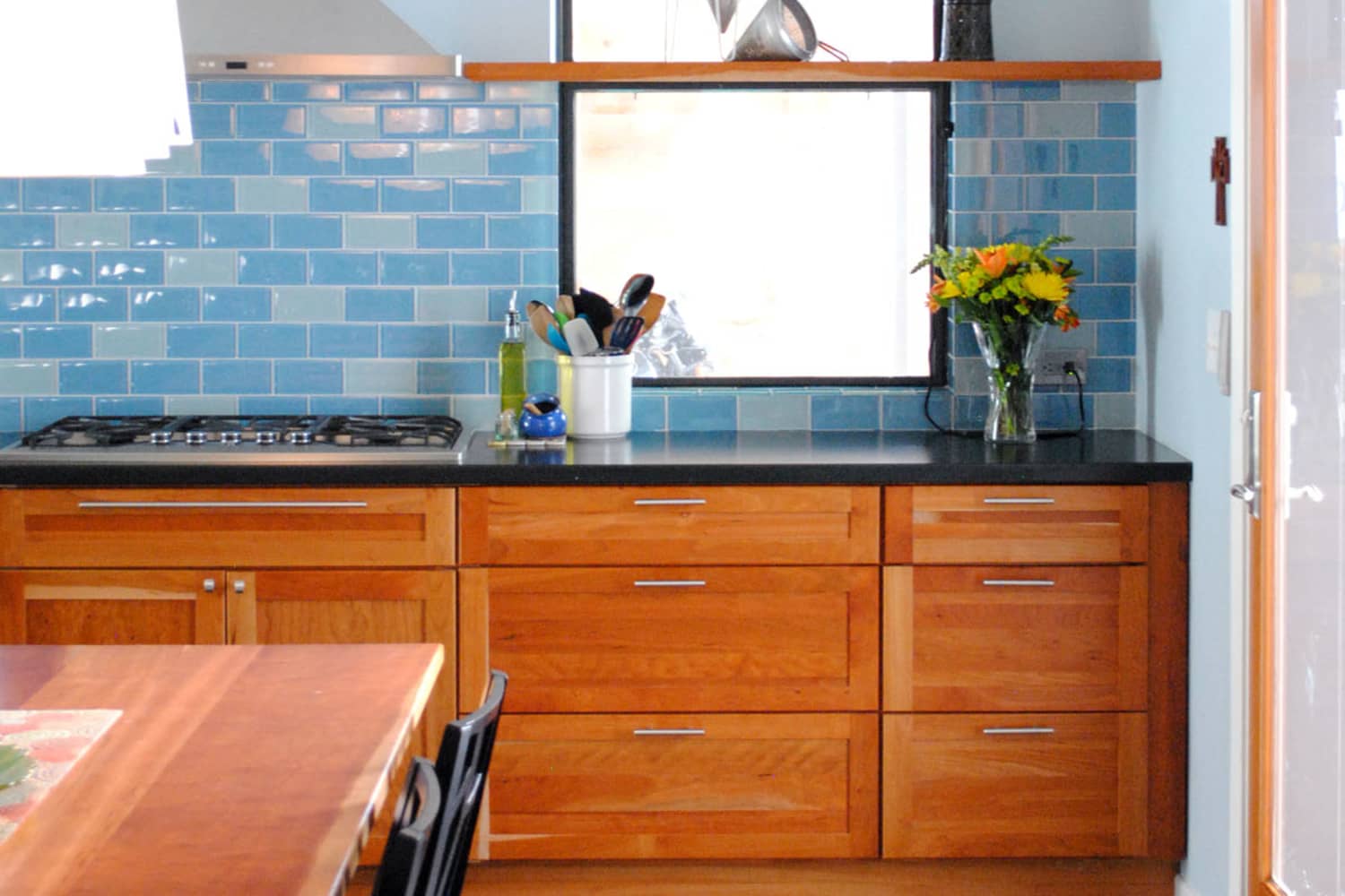 The Best Way to Place a Shelf in Front of a Window Apartment Therapy